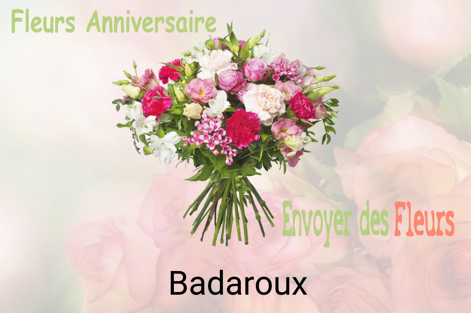 Bouquet de fleurs d’anniversaire livré à Badaroux