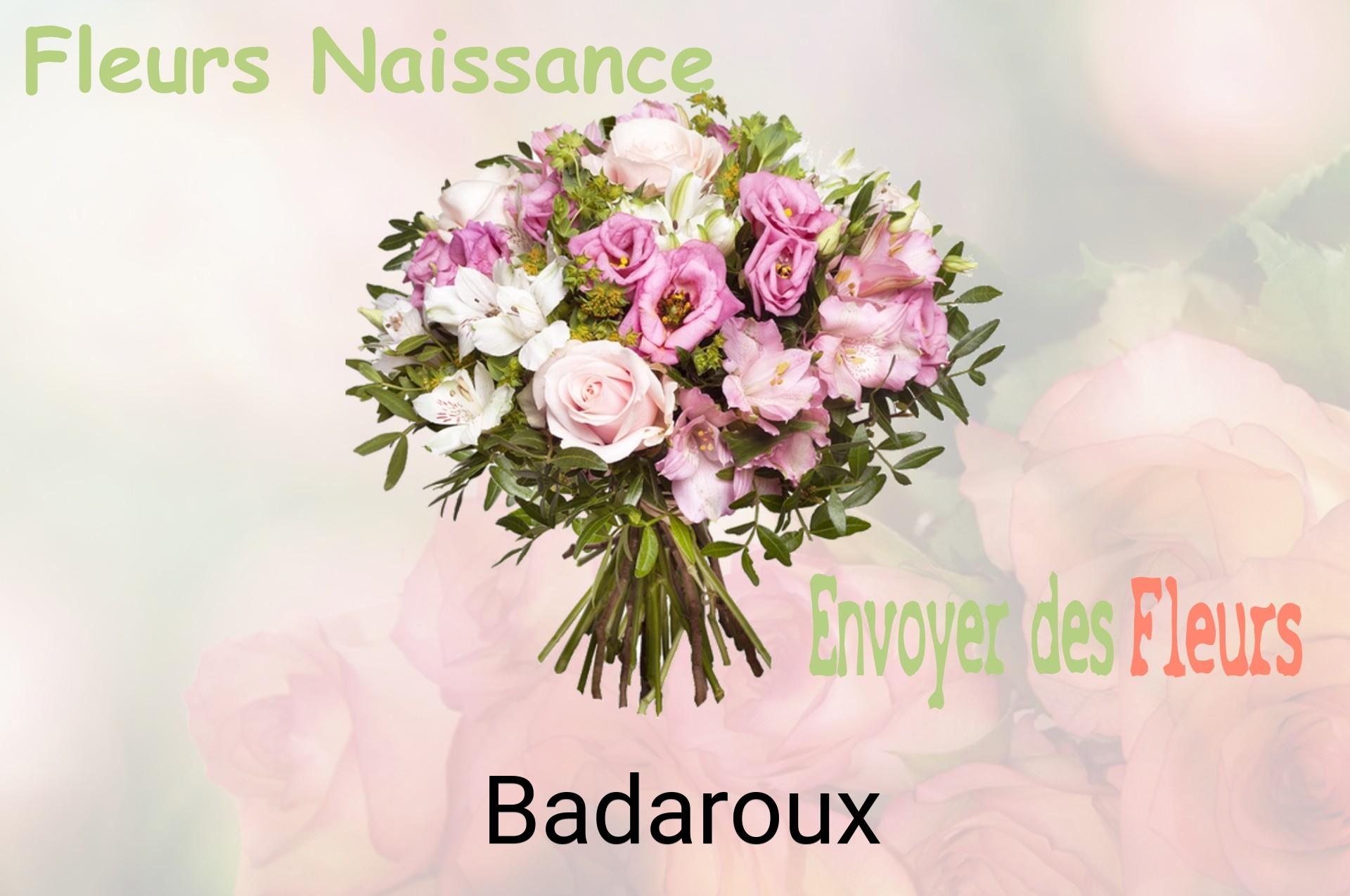 Bouquet de fleurs de naissance livré à Badaroux